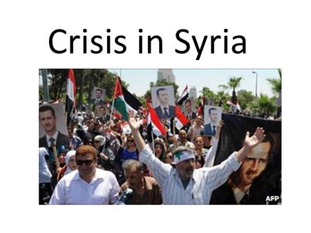 Crisis in Syria. How did the protests start? The unrest began in the southern city of Deraa in March when locals gathered to demand the release of 14.