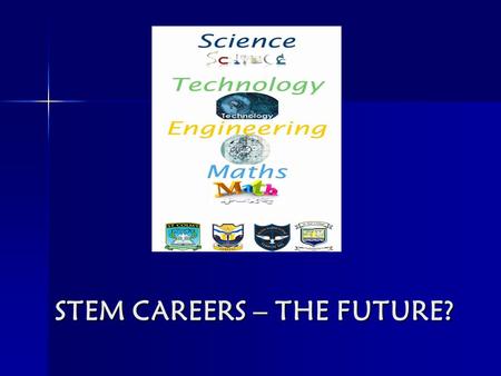 STEM CAREERS – THE FUTURE?. WHAT IS STEM? Choosing a career is one of the most important decisions you will ever make, for it will have a significant.