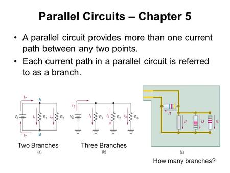 Parallel Circuits – Chapter 5
