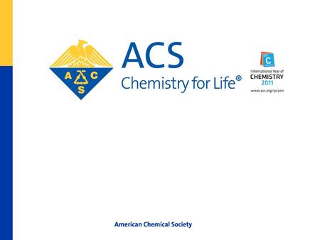 American Chemical Society Program and Abstract Creation System (PACS) Overview Richard A. Love, PhD American Chemical Society Division of Membership and.