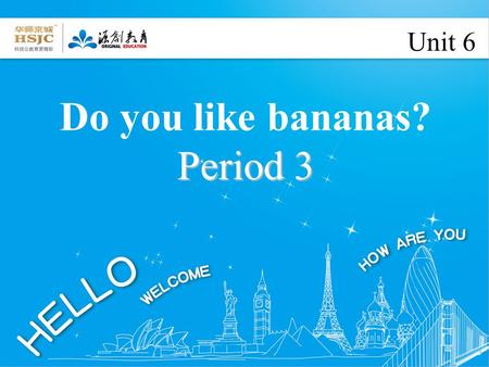 Do you like bananas? Period 3 Unit 6 carrot an egg eggs apples chicken an apple s.
