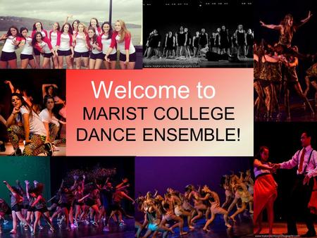 Welcome to MARIST COLLEGE DANCE ENSEMBLE!. What is MCDE? Completely student run and choreographed club –Must be in dance ensemble for at least one semester.