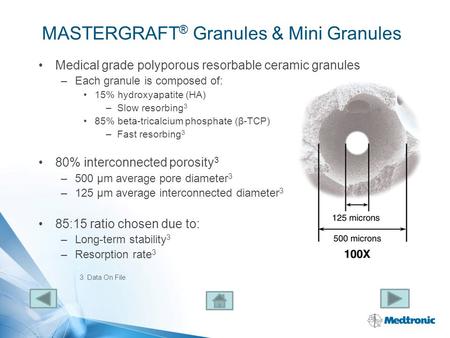 MASTERGRAFT® Granules & Mini Granules