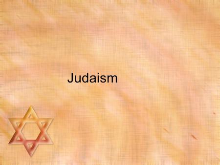 Judaism. Jew vs. Hebrew Jew: one who follows Judaism Hebrew: original name for followers of the religion.