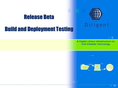 A DΙgital Library Infrastructure on Grid EΝabled Technology Release Beta Build and Deployment Testing.