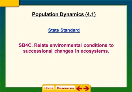 Population Dynamics (4.1)
