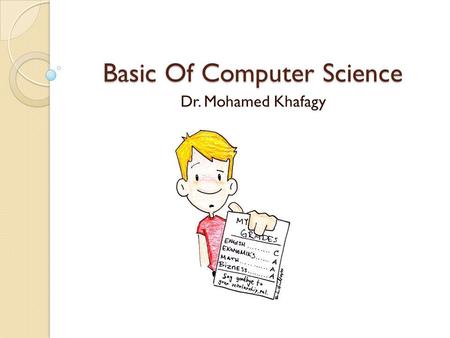 Basic Of Computer Science