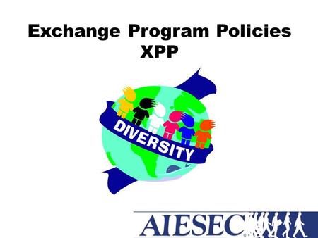 Exchange Program Policies XPP