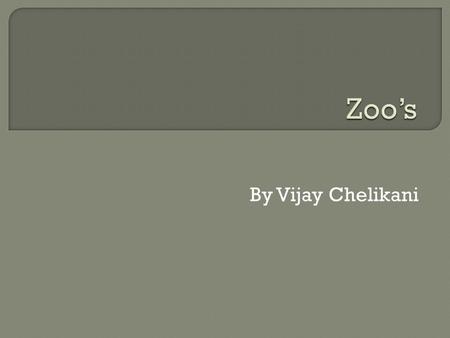By Vijay Chelikani. Accredited zoo is a zoo that is open to the public and have standards to be a accredited zoo. They do not care about the money as.
