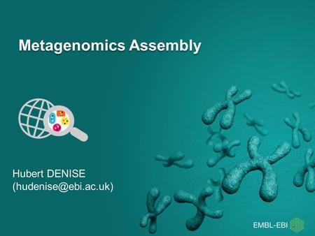 Metagenomics Assembly Hubert DENISE