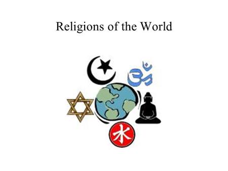 Religions of the World Main religions of the World Christianity Catholic Protestant Orthodox Islam Sunni Shi’ite Judaism Buddhism Hinduism.