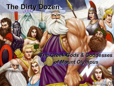 The Greek Gods & Goddesses of Mount Olympus