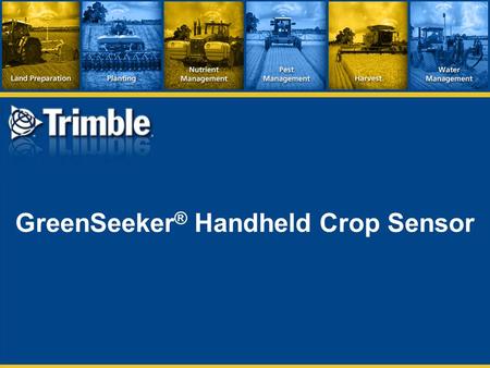 GreenSeeker® Handheld Crop Sensor