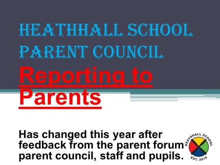 Heathhall School Parent Council