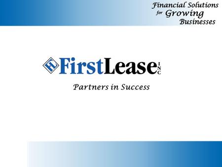 Partners in Success. Lease: a contract by which one party conveys equipment to another to use for a specific term for a specific payment. Capital Lease:
