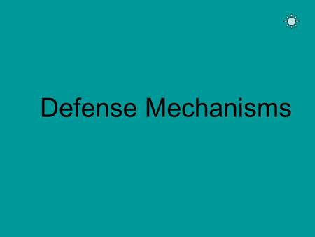 Defense Mechanisms. Defense mechanisms are techniques people use to: 1. Cope with emotions they are uncomfortable expressing -or- 2. Avoid confronting.