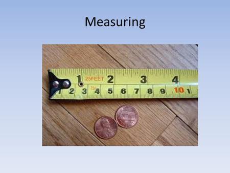 Measuring. Accuracy v. Precision pg. 8 Precision - how closely the measurements match each other. Instruments that measure using more decimals are more.