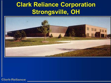 Clark Reliance Corporation Strongsville, OH. Fuel Gas Treatment.