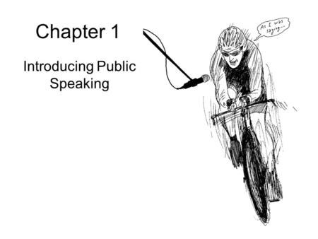 Chapter 1 Introducing Public Speaking. What is public speaking? Public speaking features communication between a speaker and his or her audience Public.