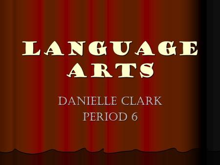 Language Arts Danielle Clark Period 6. Sentence Types SSSSimple- A sentence with only 1 complete thought CCCComplex- A sentence that begins with.