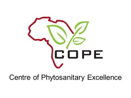 Centre of Phytosanitary Excellence. Centre of Phytosanitary Excellence ●Vision  An internationally recognised centre of phytosanitary expertise ●Mission.