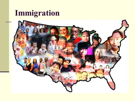 Immigration. What is an immigrant? Where do they come from? Before 1880- Northern and Western Europe *Ireland *Germany Moved to farms with families Late.