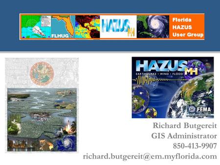 Richard Butgereit GIS Administrator 850-413-9907