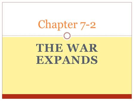 THE WAR EXPANDS Chapter 7-2. THE FRENCH STILL ANGRY LOST FRENCH & INDIAN WAR FRENCH GAVE SECRET AID TO AMERICANS AFTER BATTLE SARATOGA – FRENCH BECAME.