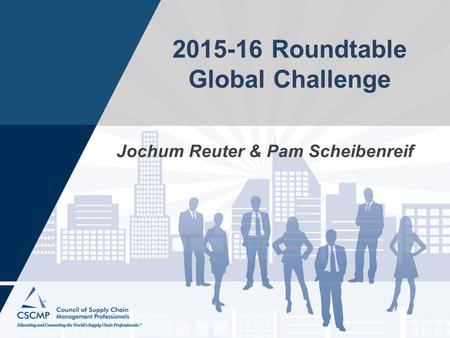2015-16 Roundtable Global Challenge Jochum Reuter & Pam Scheibenreif.