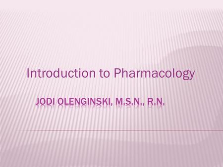 Introduction to Pharmacology. Nurse Practice Act Defines scope Role of the LPN.
