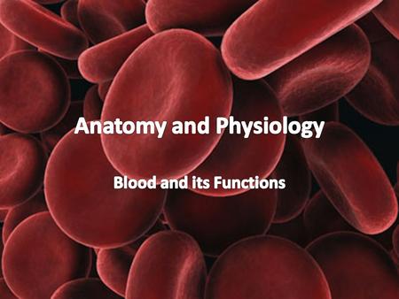 Function of Blood Provides transport for the following: Nutrients Oxygen Carbon dioxide Waste products Hormones Heat Immune bodies.