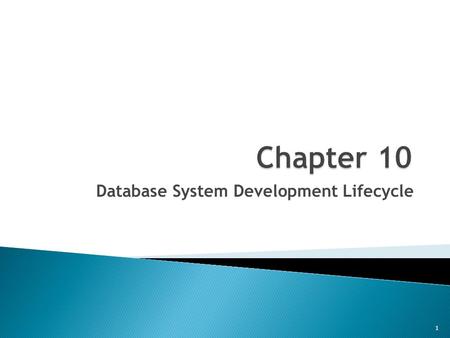 Database System Development Lifecycle 1.  Main components of the Infn System  What is Database System Development Life Cycle (DSDLC)  Phases of the.