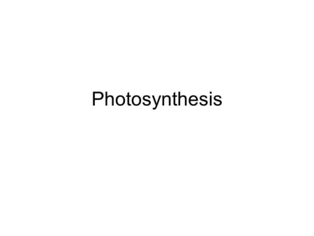 Photosynthesis. Comparing Photosynthesis & Respiration PhotosynthesisCellular Respiration FunctionEnergy StorageEnergy Release LocationChloroplastsMitochondria.