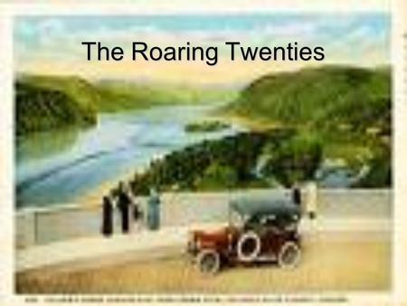 The Roaring Twenties. Business At the turn of the century, most of our business was directly linked to Britain.At the turn of the century, most of our.