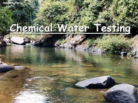 Chemical Water Testing