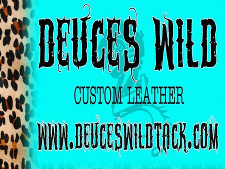 About Products Custom Deuces Wild Tack LLC is a family run business that designs custom tack for horses. The founders, Angela Marshall and Emily Marshall.