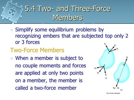 5.4 Two- and Three-Force Members