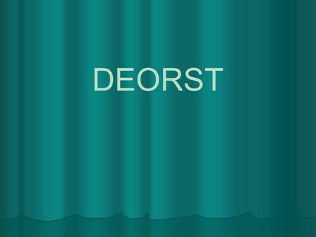 DEORST. 2 LET’S CREATE A BINGO STEM USING ONE OF THE FOUR 4-LETTER WORDS FROM THE ABOVE ALPHAGRAM.