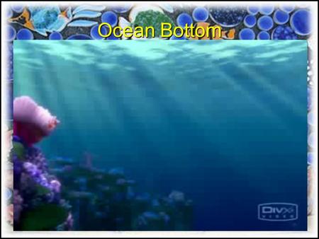 Ocean Bottom. The Water Planet Global ocean is consists of all the oceans on the Earth A sea is a smaller body of ocean water that may be surrounded by.