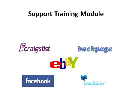 Support Training Module. Support Manual 1.“On The Lot” – How it all works… 2.Craigslist Settings 3.Post to Craigslist 4.Backpage Settings 5.Post to Backpage.
