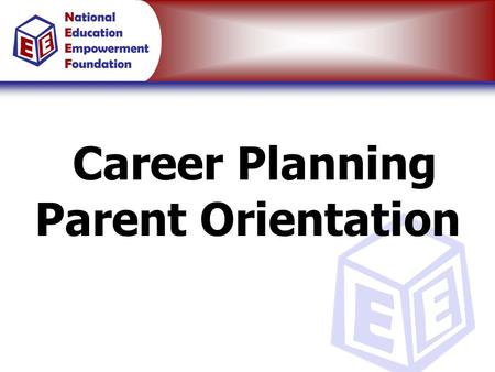 Career Planning Parent Orientation. How Do Most Students Approach Career Planning?