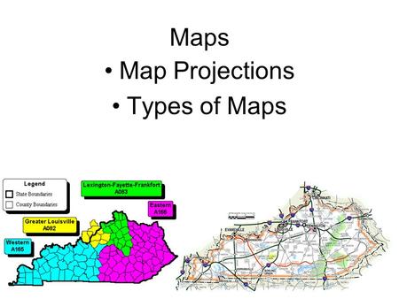 Maps Map Projections Types of Maps. Map Projections What is the most accurate representation of the Earth? What is the problem with this representation?