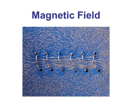 Magnetic Field Chapter 28 opener. A long coil of wire with many closely spaced loops is called a solenoid. When a long solenoid carries an electric current,