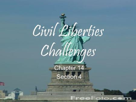 Civil Liberties Challenges