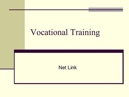 Vocational Training Net Link. Contacts: Primary Contacts: Lisa Buss or Amy Sevdy (503) 945-7017.