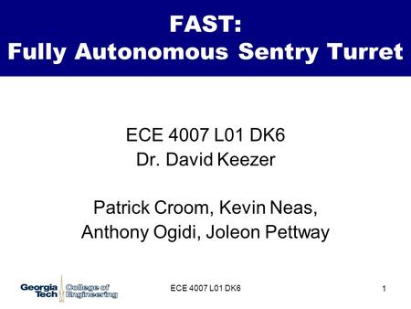 FAST: Fully Autonomous Sentry Turret