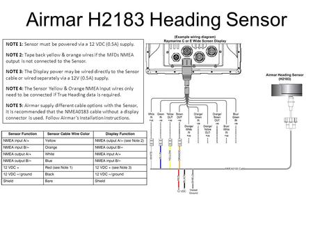 Airmar H2183 Heading Sensor