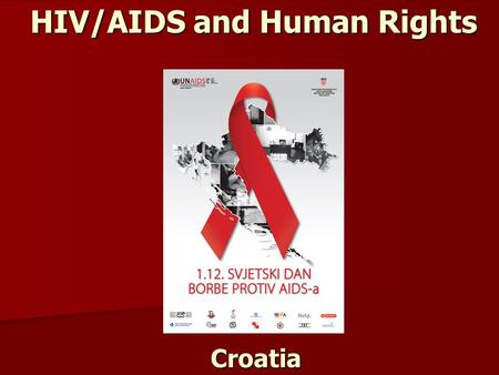 Croatia HIV/AIDS and Human Rights. Legislation Analysis.