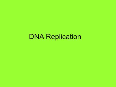 DNA Replication. When? S (synthesis) phase of cell cycle Creates copy of DNA and two copies are held together by centromere. Thousands of times per second.