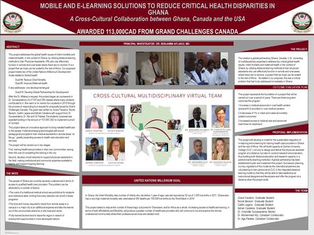 POSTER TEMPLATE BY: www.PosterPresentations.com PRINCIPAL INVESTIGATOR: DR. BENJAMIN AFLAKUI, MD THE TEAM OUTCOME EVALUATION PLAN Grace Faustino: Graduate.